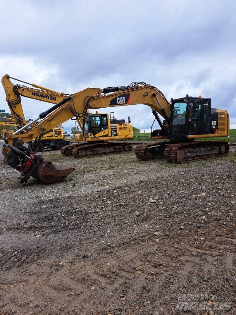 CAT 318 E L Beltegraver