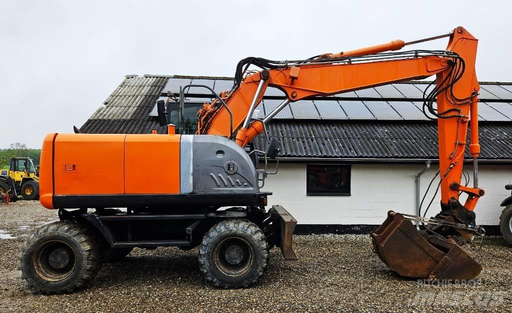 Hitachi ZX 140 W-3 Hjulgravere