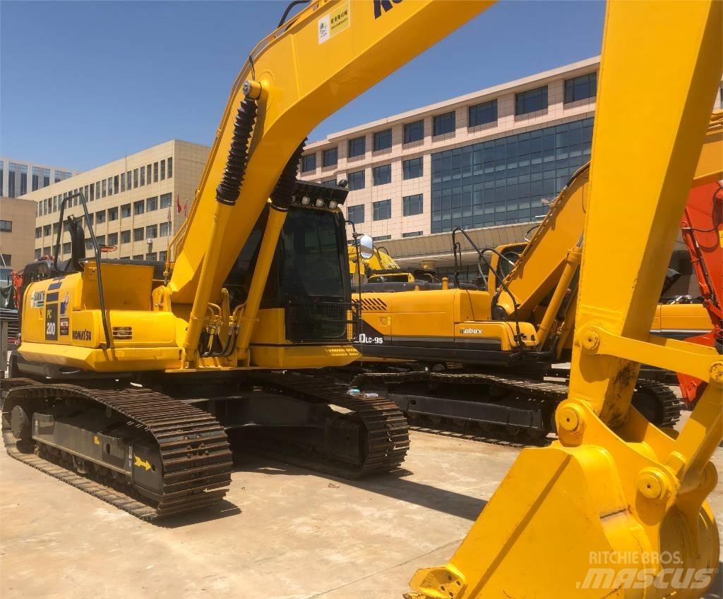 Komatsu PC200 Beltegraver