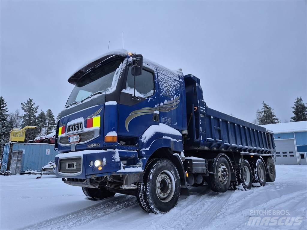 Sisu E12M 480 10X4 Biltransportere