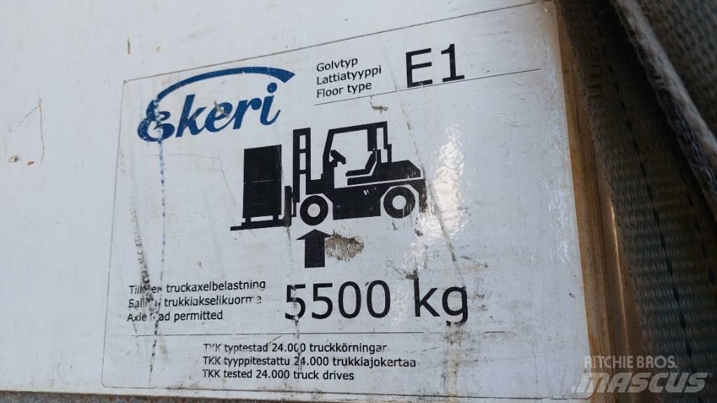 Ekeri T3-A Lettisolert skaptrailer