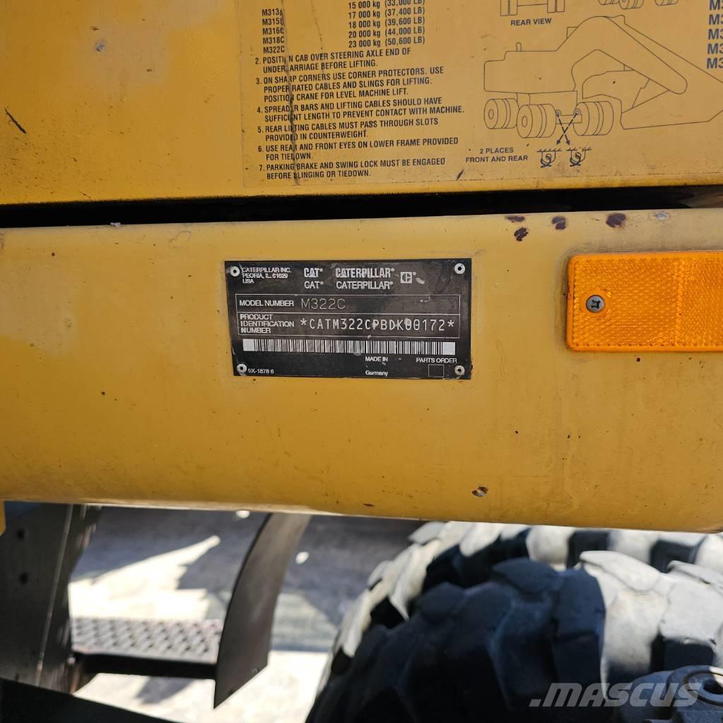 CAT 322 C Hjulgravere