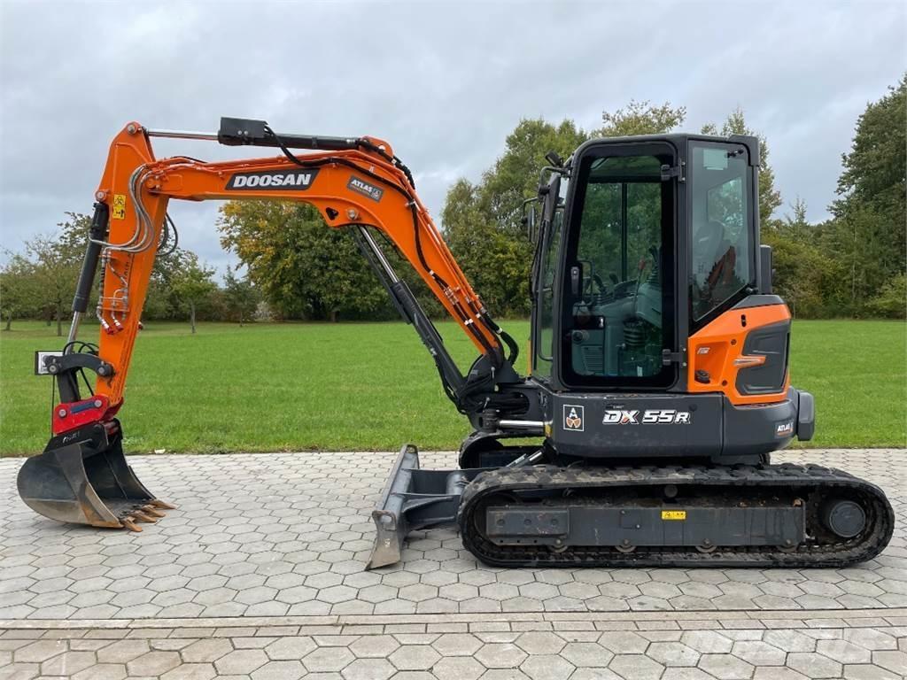 Doosan DX55R-7 Minigravere <7t