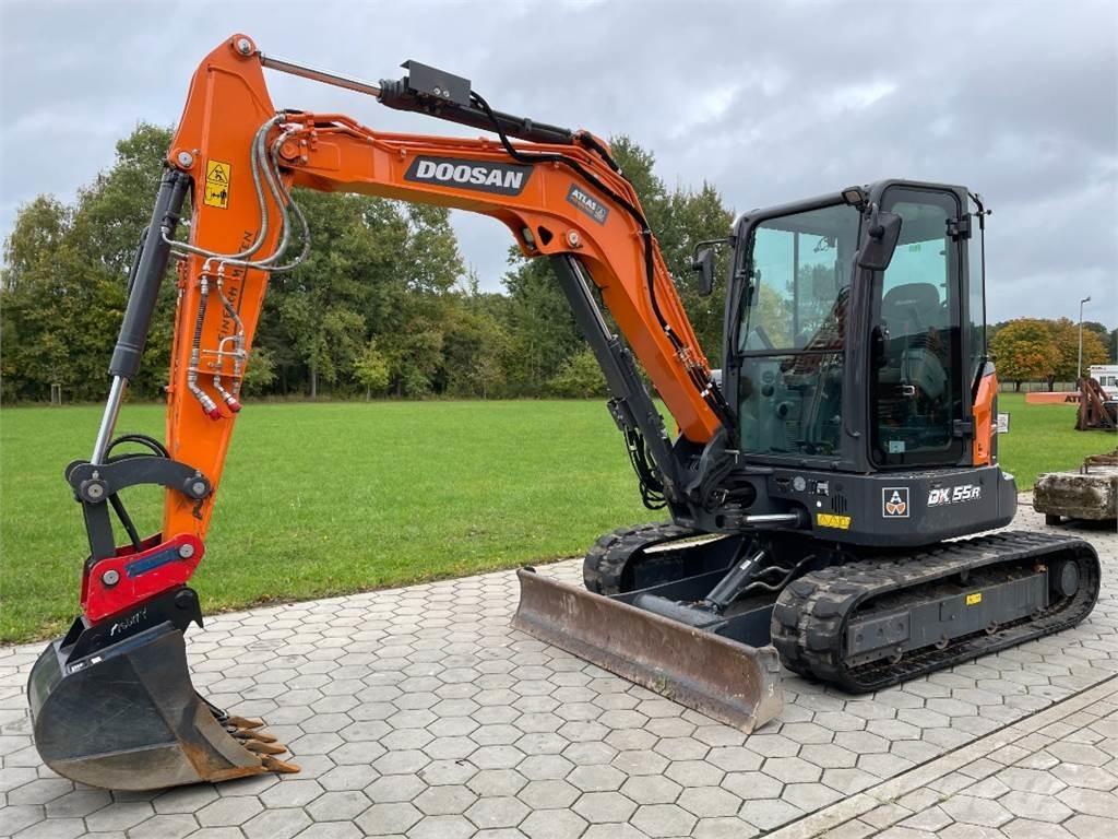 Doosan DX55R-7 Minigravere <7t