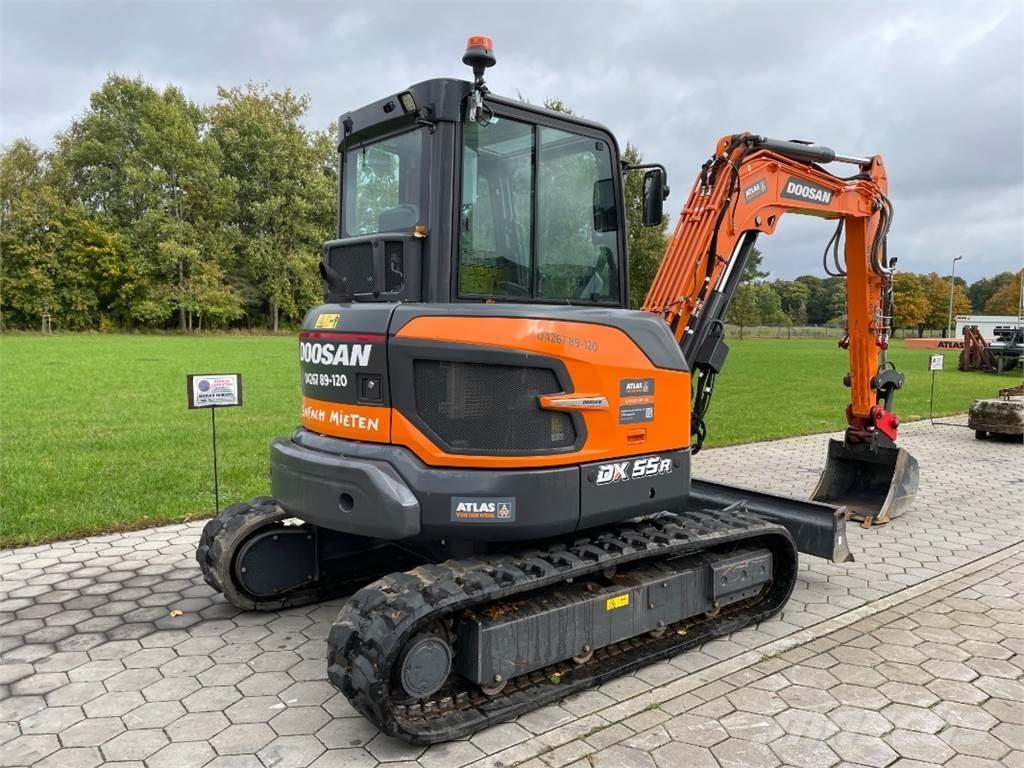 Doosan DX55R-7 Minigravere <7t