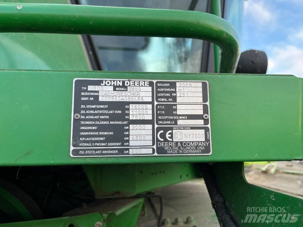 John Deere W 650 i Skurtreskere