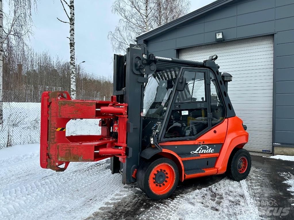 Linde H70D Diesel Trucker