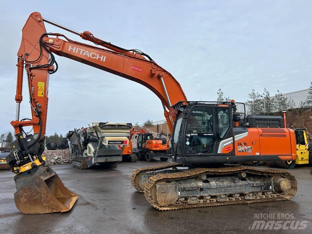 Hitachi ZX300LC-7 Beltegraver