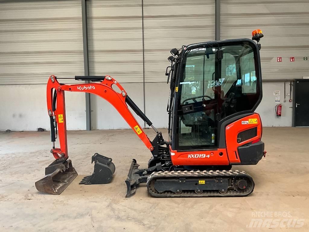 Kubota KX 019-4 Minigravere <7t