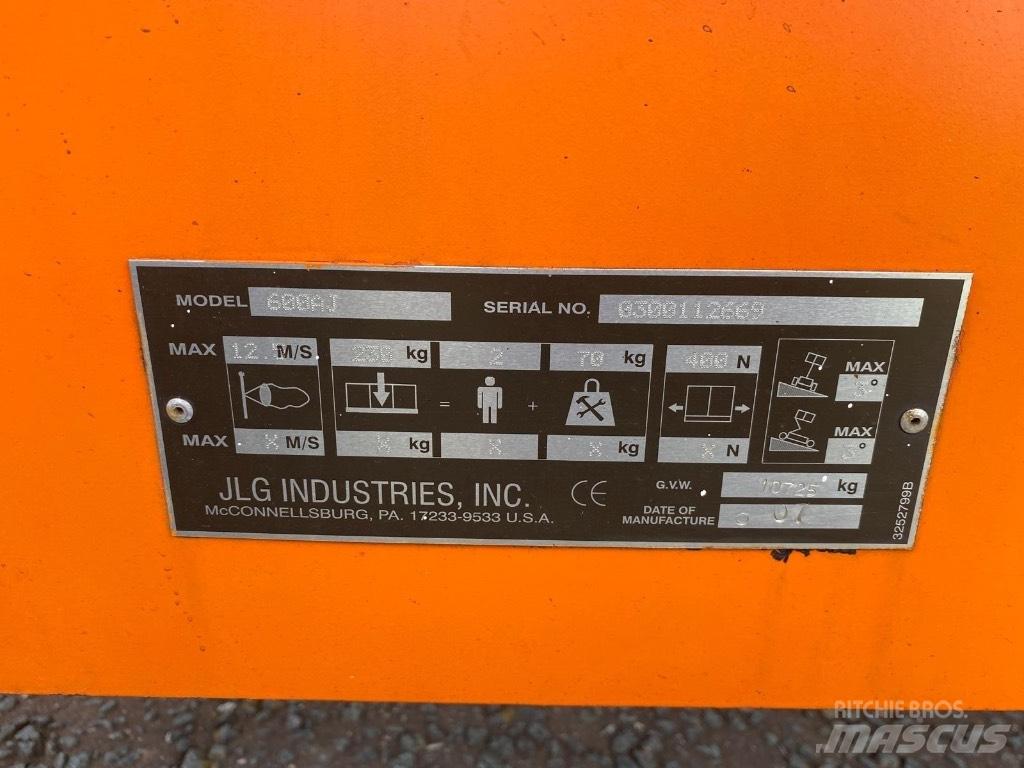 JLG 600 AJ Leddede bomlifter