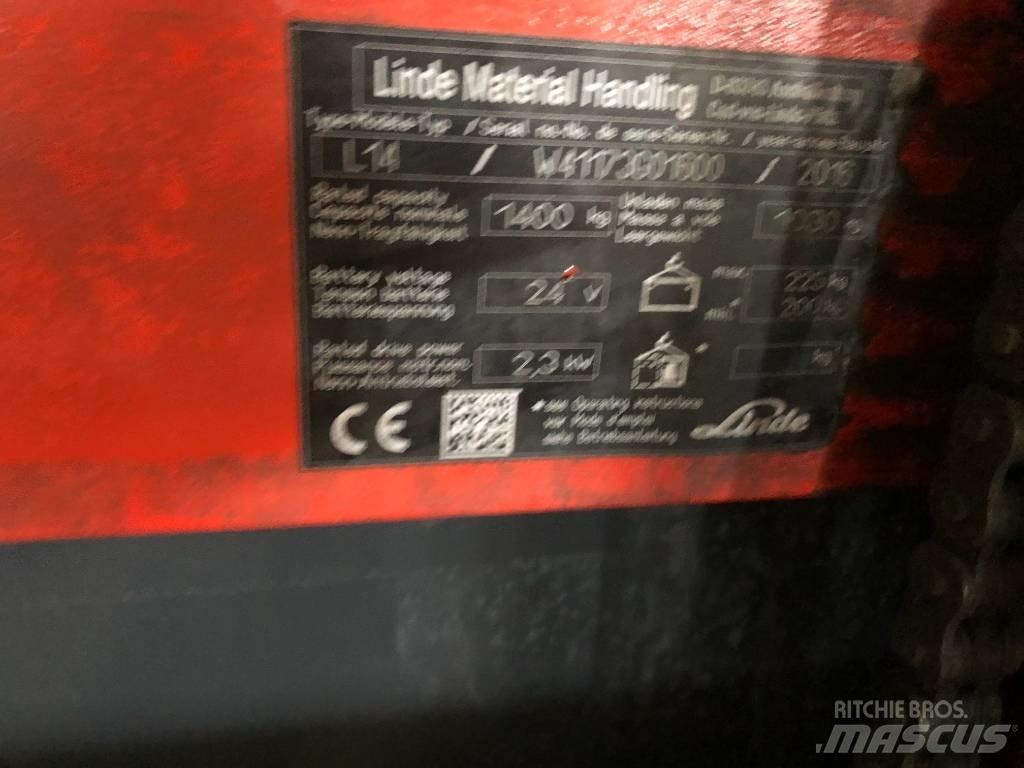 Linde H 16 T-01 Propan trucker