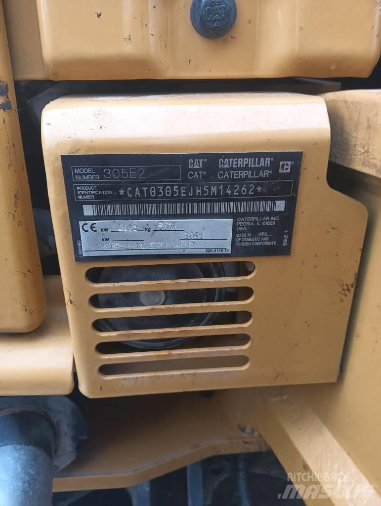 CAT 305 E CR Minigravere <7t