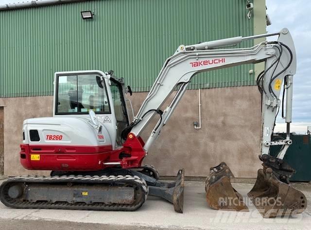 Takeuchi TB 260 Minigravere <7t