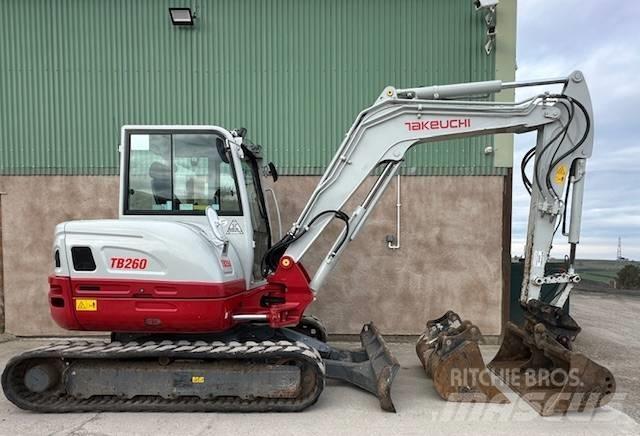 Takeuchi TB 260 Minigravere <7t