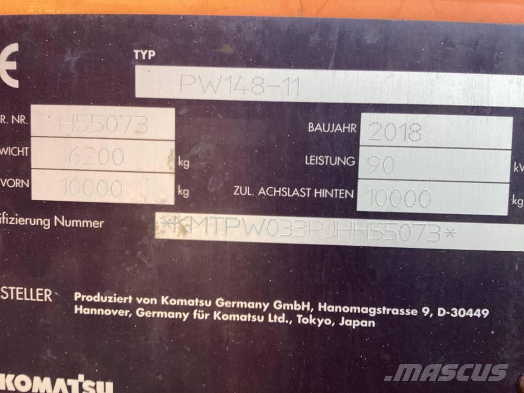 Komatsu PW 148-11 Hjulgravere