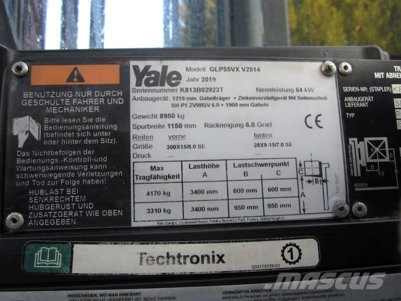 Yale GLP 55 VX Propan trucker