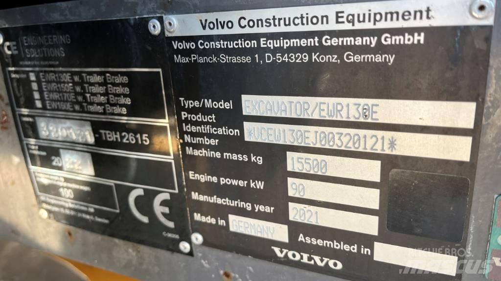 Volvo EWR130E Hjulgravere