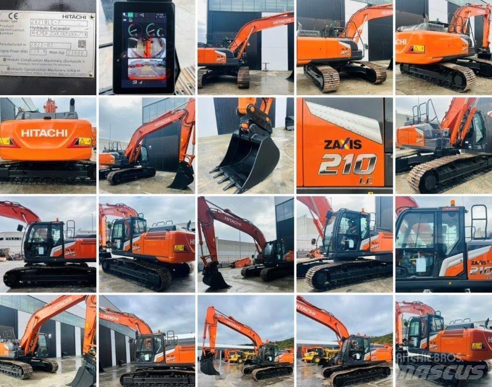 Hitachi ZX 210 LC-7 Beltegraver