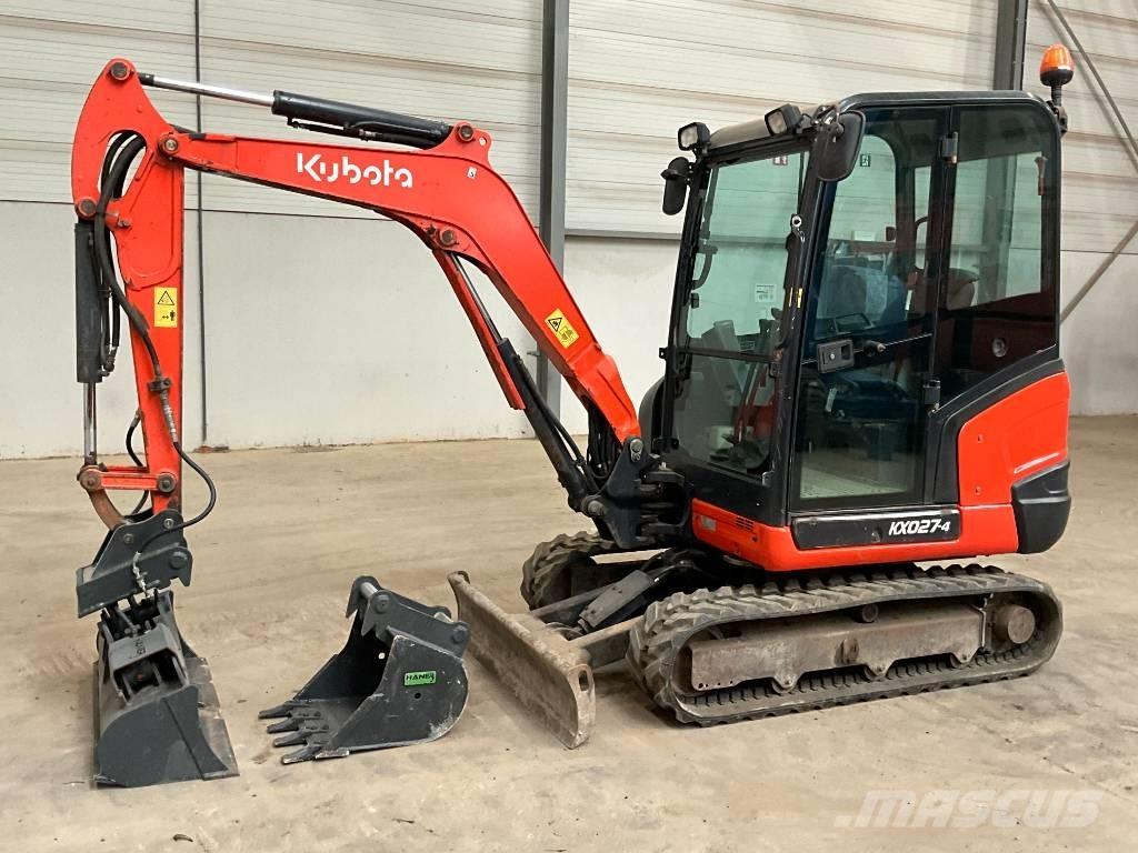 Kubota KX 027-4 Minigravere <7t