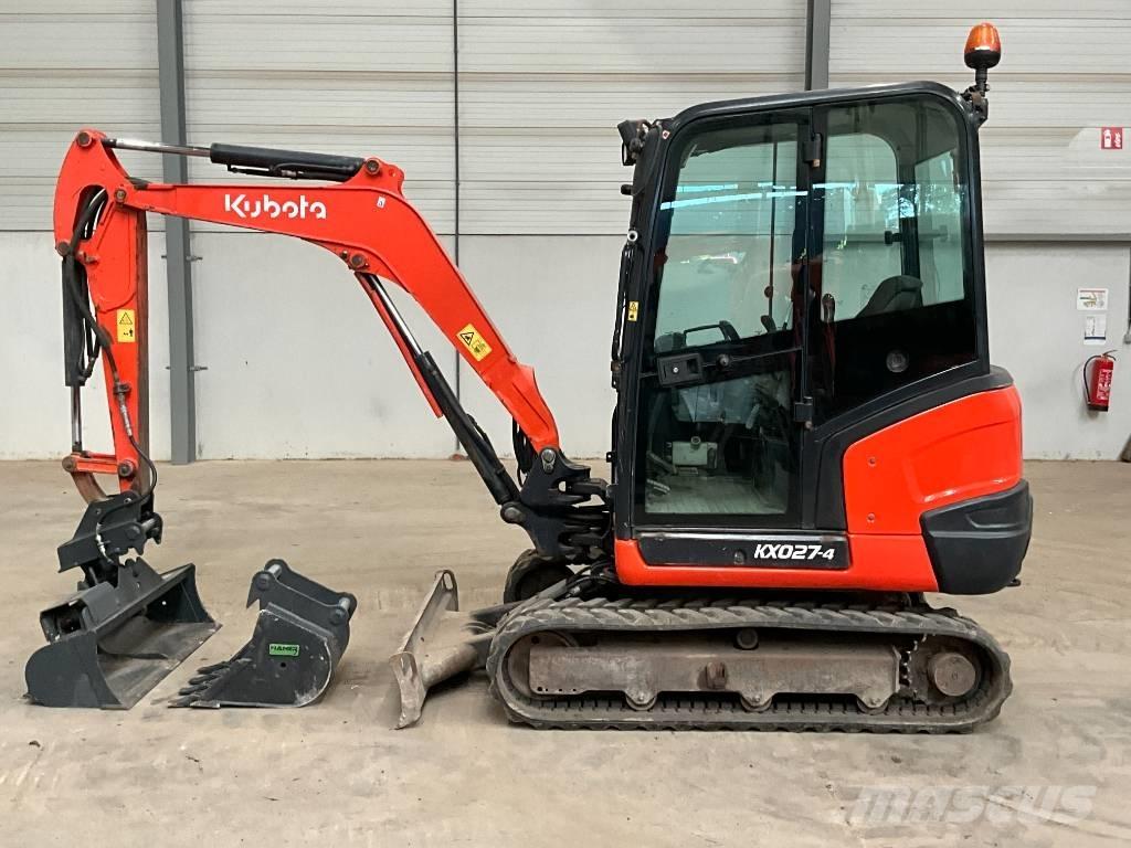 Kubota KX 027-4 Minigravere <7t