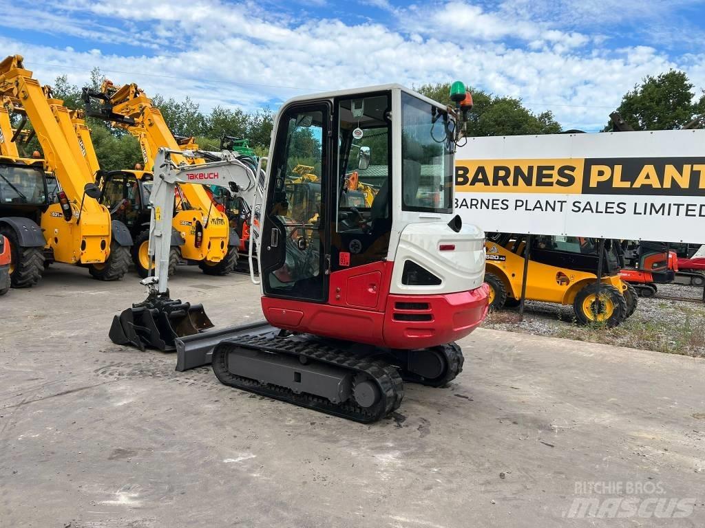 Takeuchi TB 230 Minigravere <7t