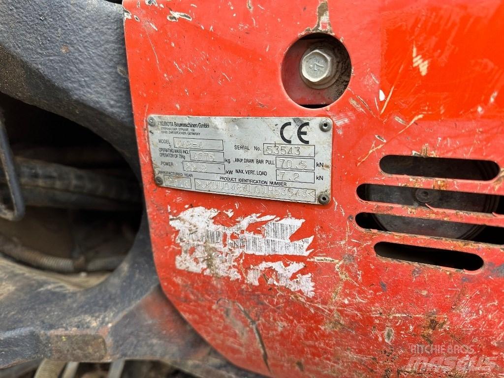 Kubota KX 048-4 Minigravere <7t