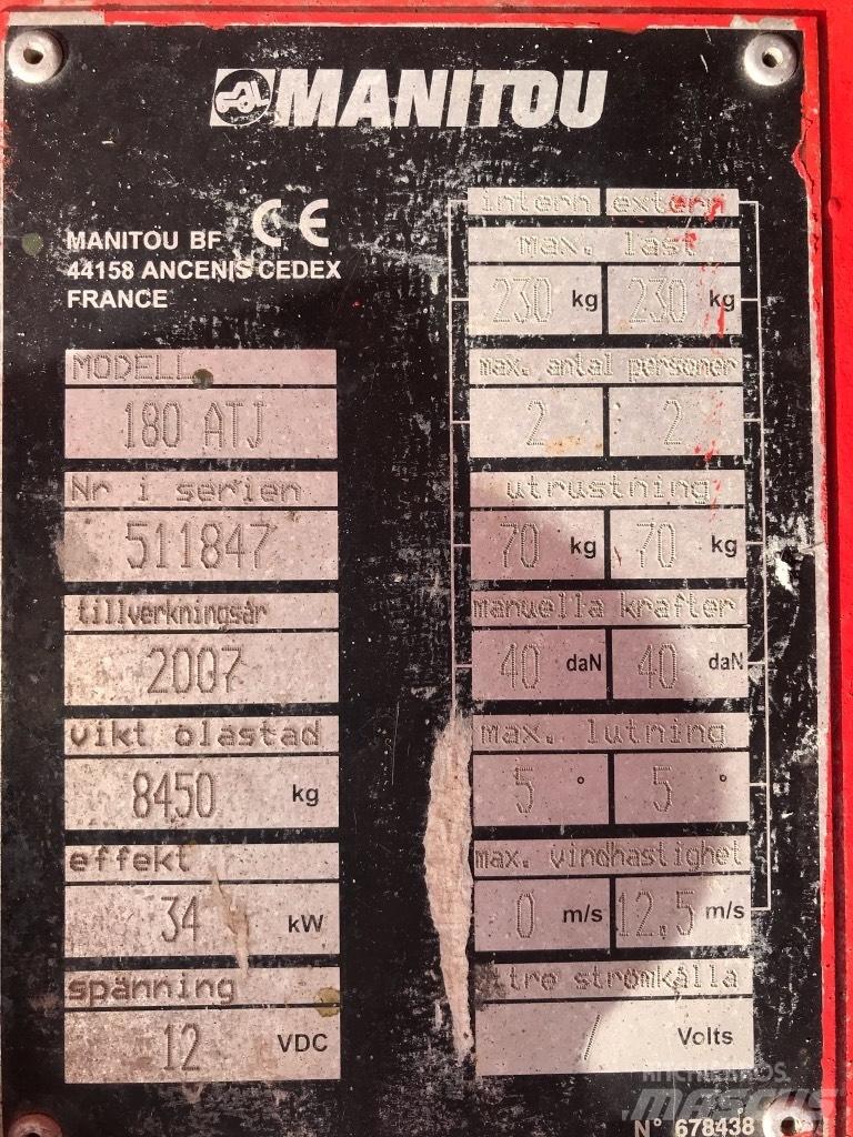 Manitou 180 ATJ Leddede bomlifter