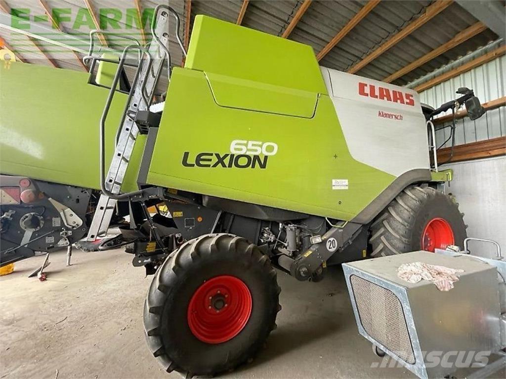 CLAAS lexion 650 Skurtreskere