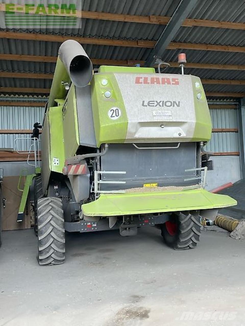 CLAAS lexion 650 Skurtreskere