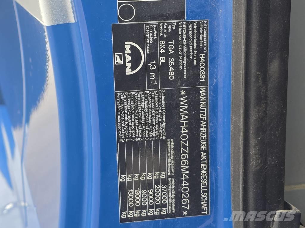 MAN TGA 41.480 Trekkvogner