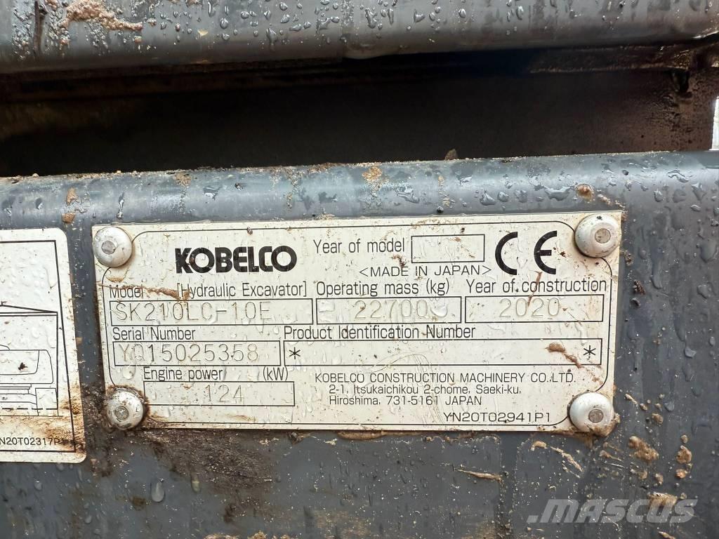 Kobelco SK 210 LC-10 Beltegraver