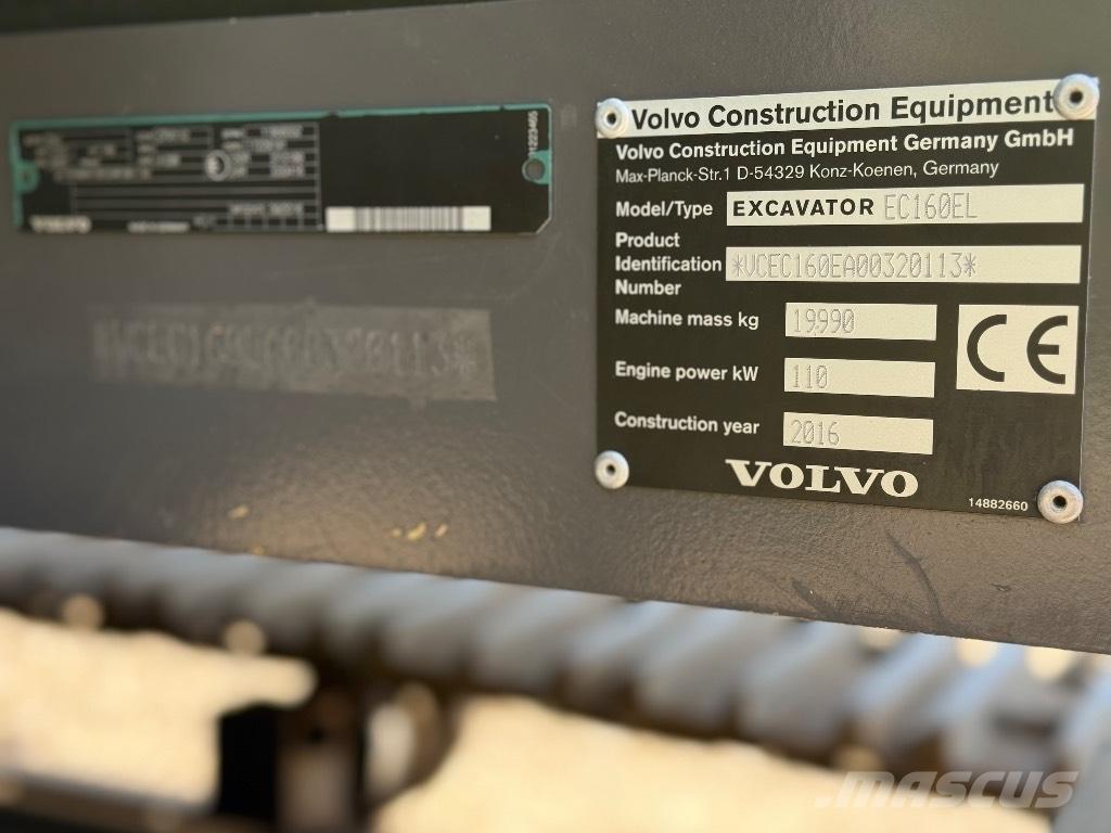 Volvo EC 160 EL Beltegraver