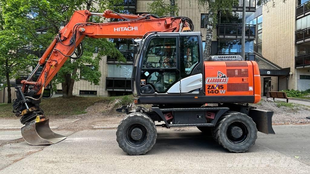 Hitachi ZX140W-5B Hjulgravere