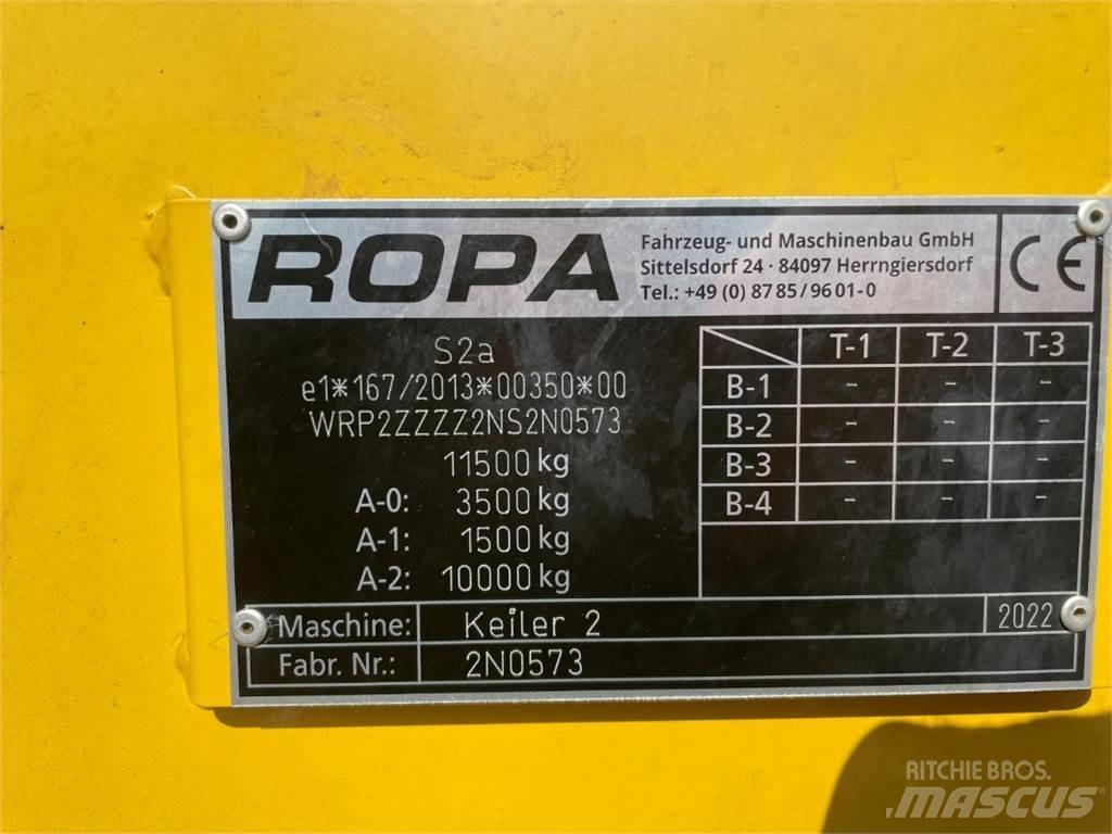 Ropa KEILER 2 Potetopptakere