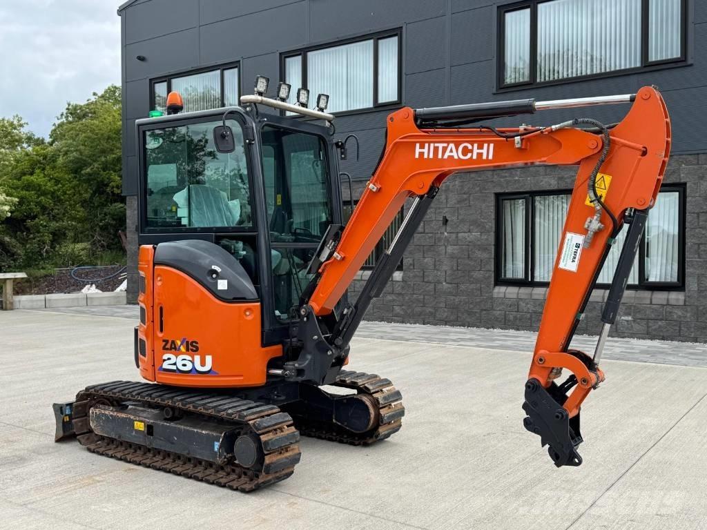 Hitachi ZX 26 U-6CLR Minigravere <7t