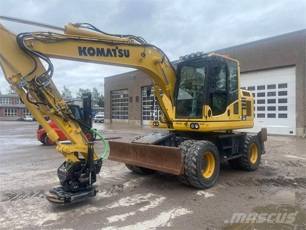 Komatsu PW148-10 Hjulgravere