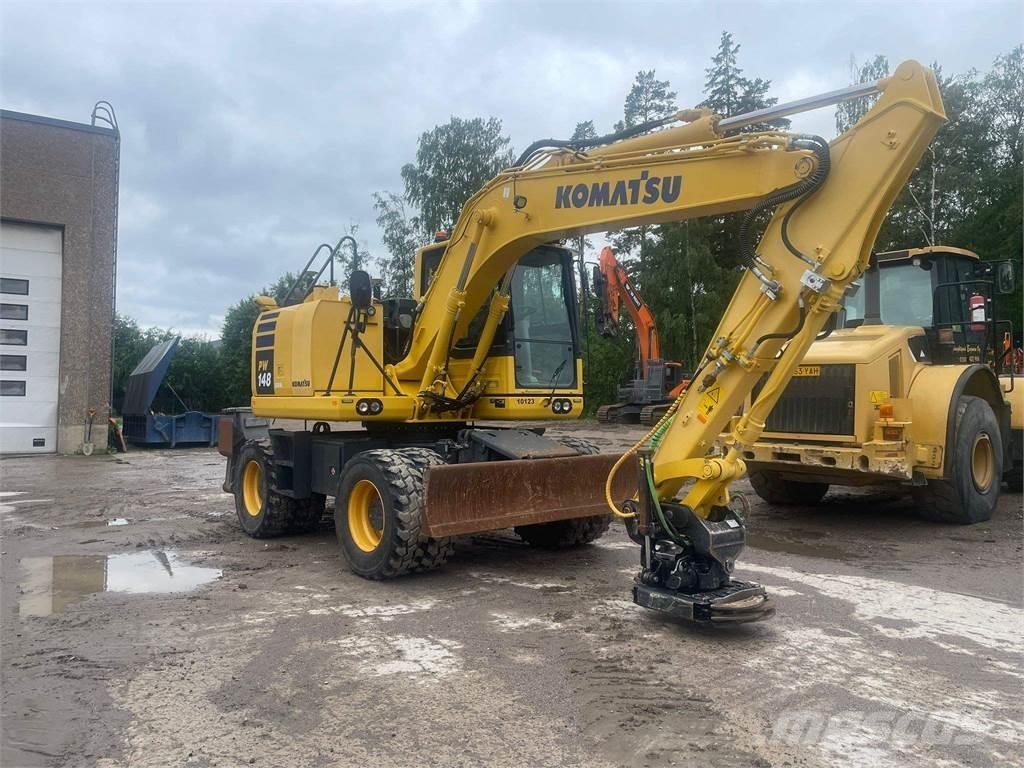 Komatsu PW148-10 Hjulgravere