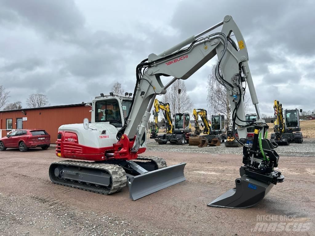 Takeuchi TB290 Midigravere 7 - 12t