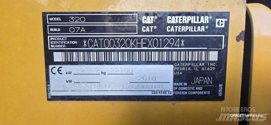 CAT 320 Beltegraver