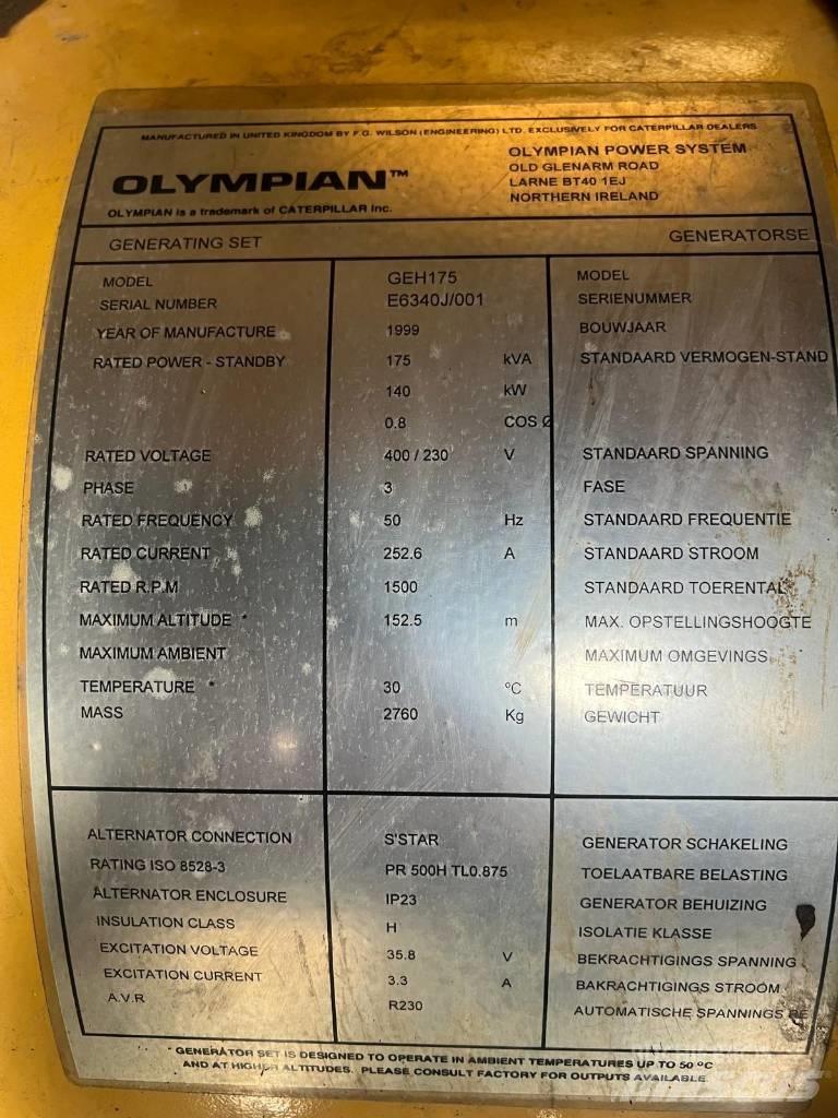 Olympian GEH 175 Diesel Generatorer