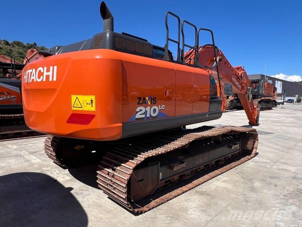 Hitachi ZX 210 LC-6 Beltegraver