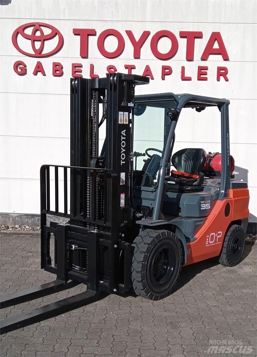 Toyota 02-8FGJF35 Propan trucker
