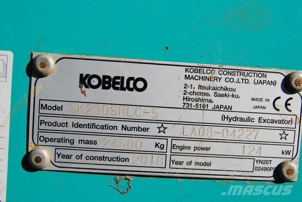Kobelco SK230SRLC-5 Beltegraver