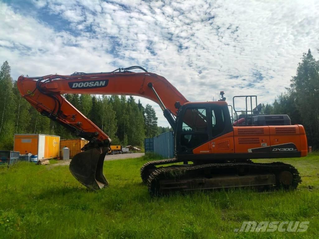 Doosan DX 300 LC Beltegraver