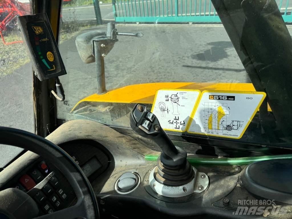 JCB 516 40 COMPACT Teleskoplastere for Landbruk