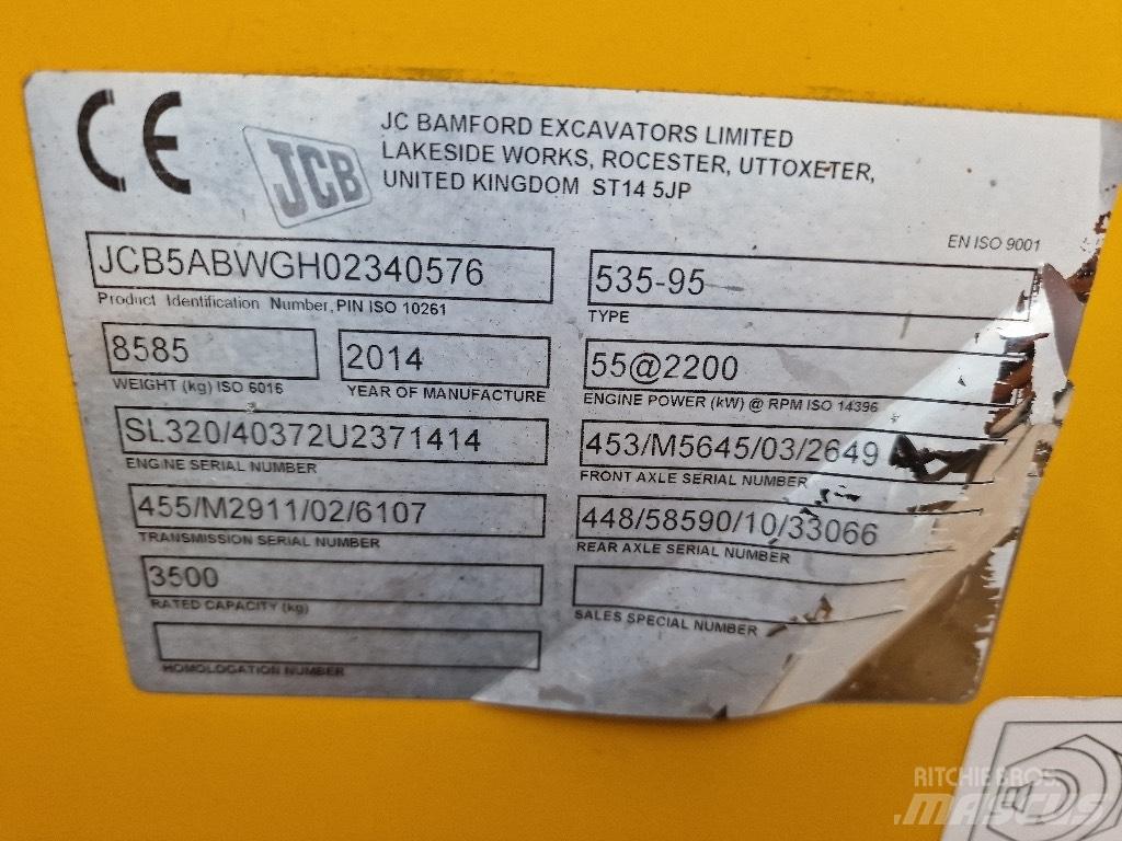 JCB 2014 JCB 535-95 Teleskoplastere
