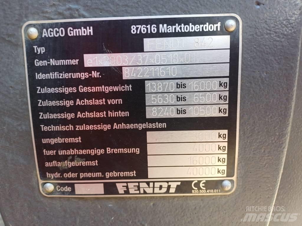 Fendt 828 S4 Traktorer