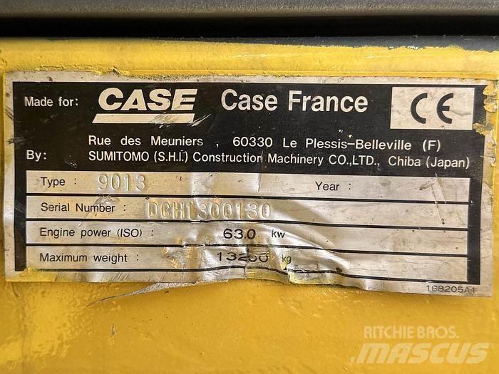 CASE 9013 Spesialtilpassede gravemaskiner