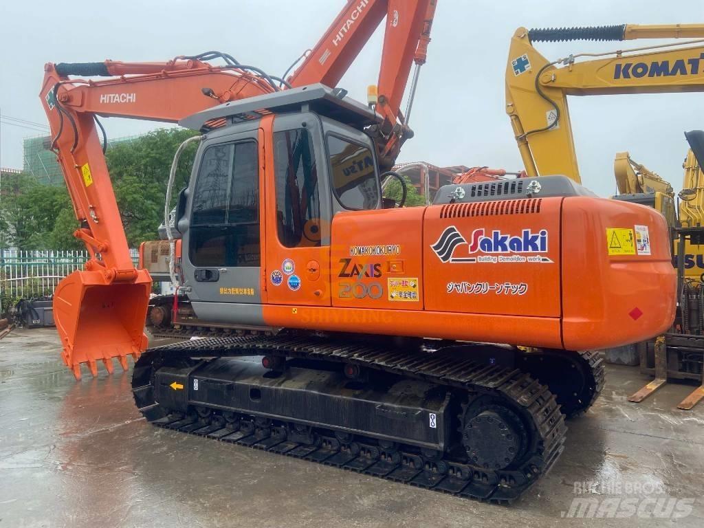 Hitachi ZX 200 Beltegraver