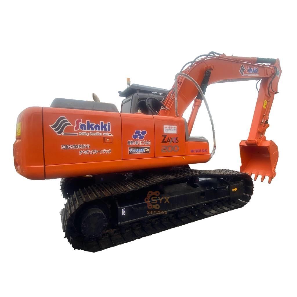 Hitachi ZX 200 Beltegraver